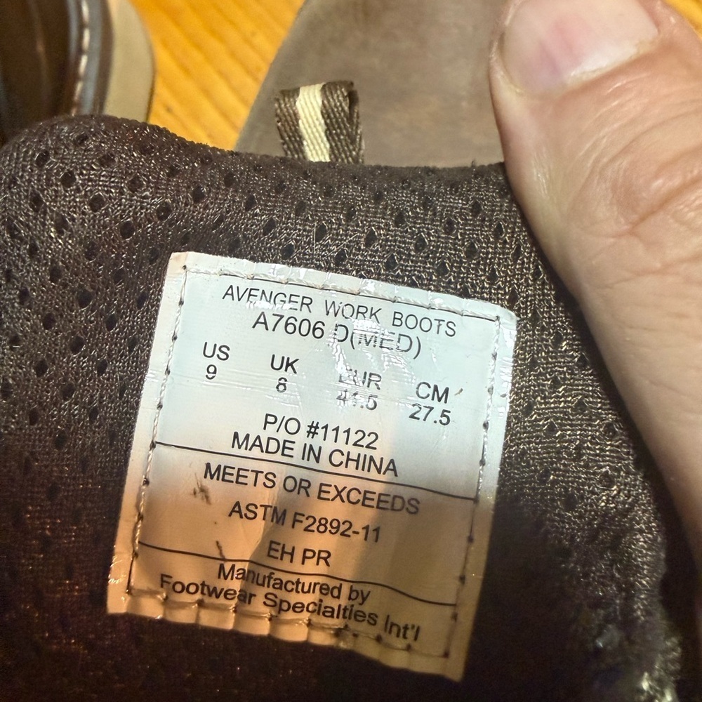 Avenger Mems Waterproof Boots - Picture 5 of 6